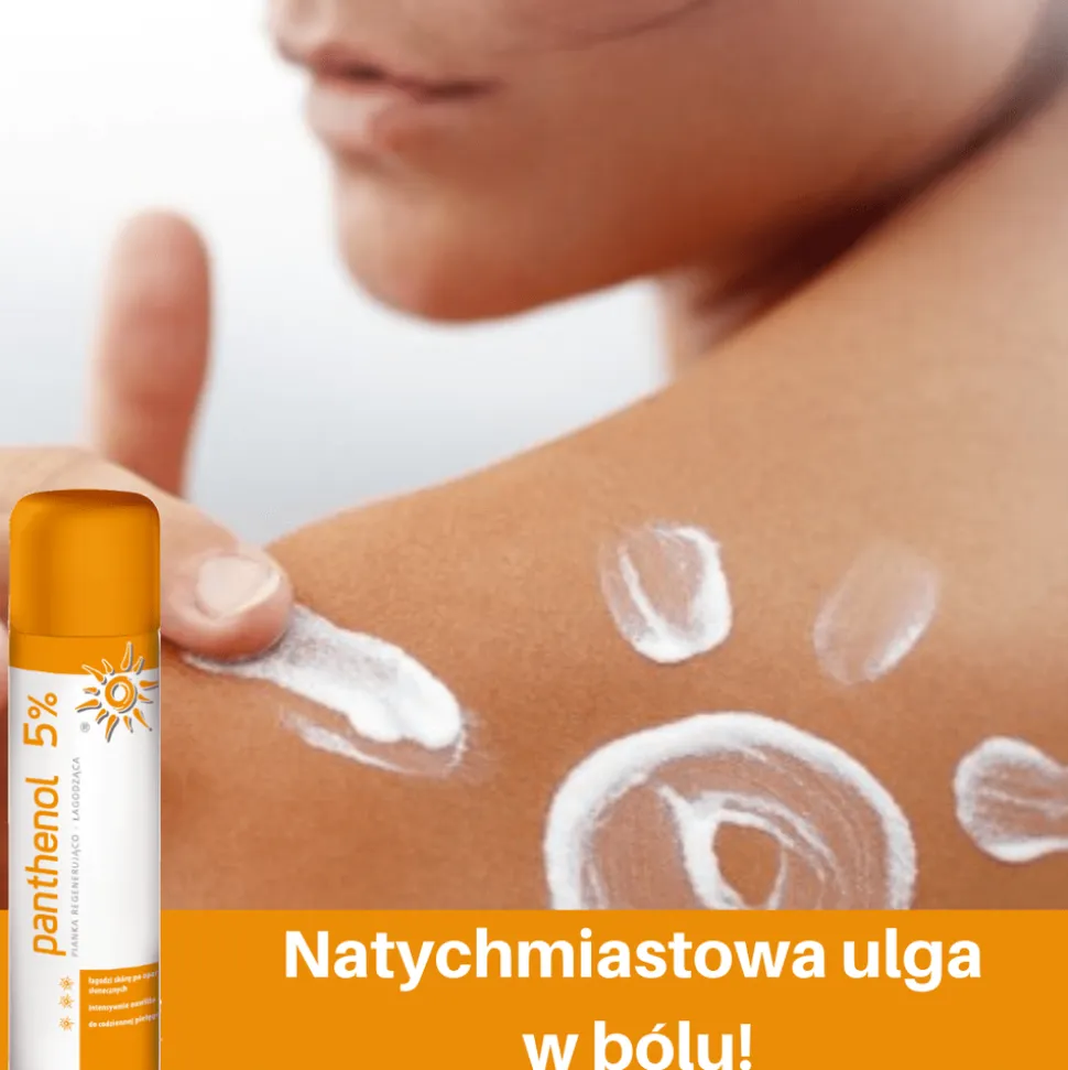 Panthenol 5%, pianka, regenerująco-łagodząca, 150 ml