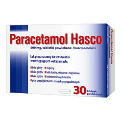 Paracetamol  Hasco, 500 mg, tabletki powlekane, 30 szt.