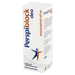 Perspiblock Deo, antyperspirant, nadmierna potliwość, roll-on, 50 ml
