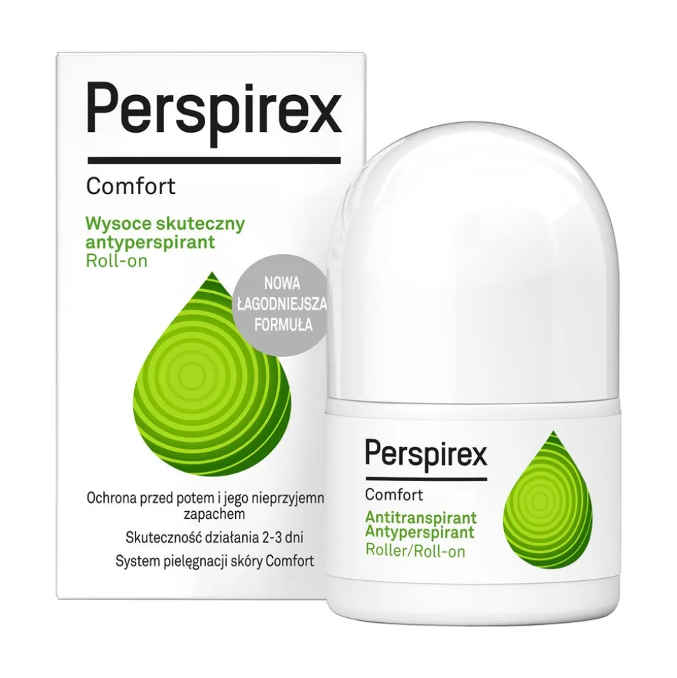 Perspirex Comfort, antyperspirant roll-on, 20 ml