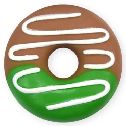 Pet Nova Pączek Donut z polewą, winylowa zabawka dla psa, 10 cm, 1 szt.