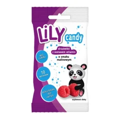 7 Pharma Lily, drażetki z zestawem witamin o smaku malinowym, 40 g