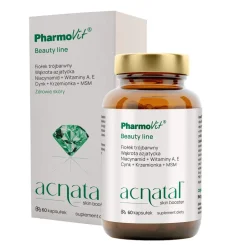 Pharmovit Beauty Line Acnatal Skin Booster, kapsułki, 60 szt.