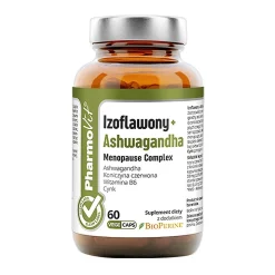 Pharmovit Clean Label Izoflawony + Ashwagandha, Menopause Complex, kapsułki, 60 szt.