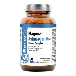 Pharmovit Clean Label Magnez + Ashwagandha Stress Complex, kapsułki, 60 szt.