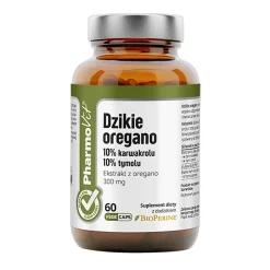 PharmoVit Dzikie oregano 10% karwakrolu 10% tymolu, kapsułki, 60 szt.