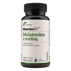 Pharmovit Melatonina z melisą, kapsułki, 60 szt.