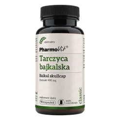 Pharmovit Tarczyca bajkalska Ekstrakt 400 mg, kapsułki, 90 szt.