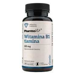 Pharmovit Witamina B1 tiamina 100 mg, kapsułki, 60 szt.