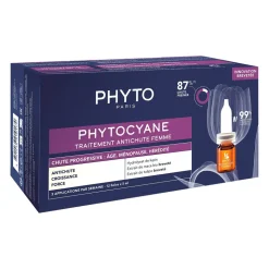 Phytocyane, kuracja przeciw wypadaniu włosów dla kobiet, 5 ml, 12 ampułek