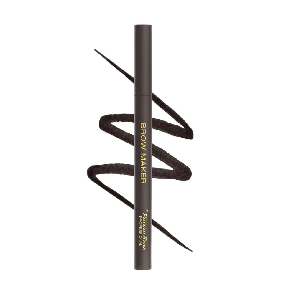 Pierre Rene Brow Maker, pisak do brwi, Dark Brown, 0,5 g