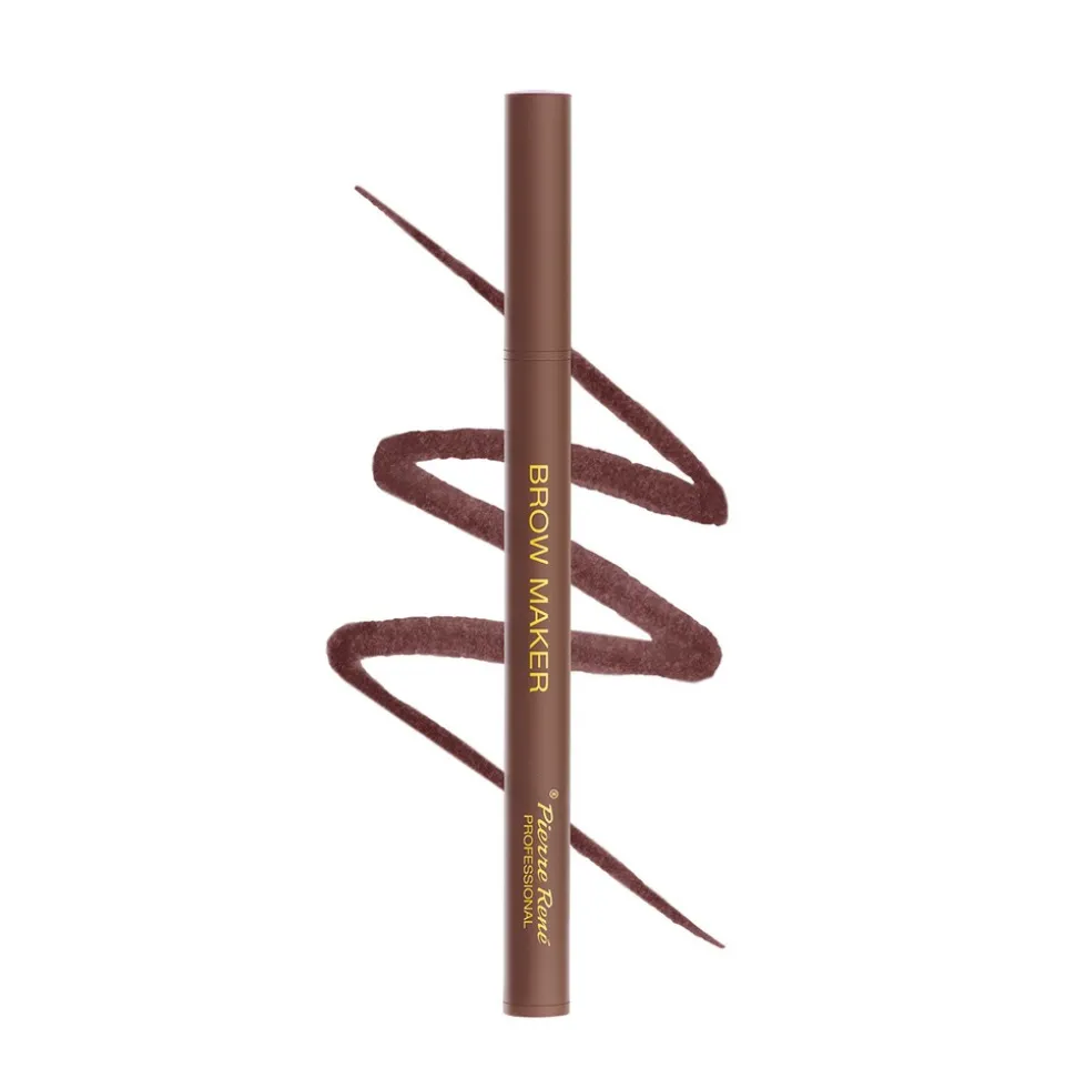 Pierre Rene Brow Maker, pisak do brwi, Light Brown, 0,5 g