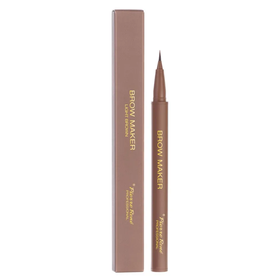 Pierre Rene Brow Maker, pisak do brwi, Light Brown, 0,5 g