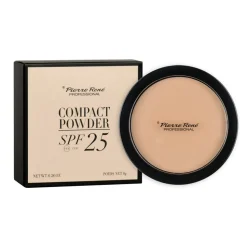 Pierre Rene Compact Powder Spf 25, puder prasowany, nr 03 Sand, 8 g