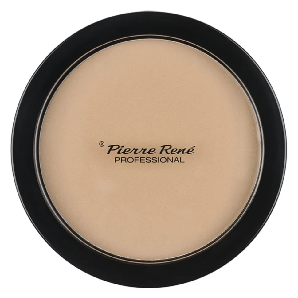 Pierre Rene Compact Powder Spf 25, puder prasowany, nr 03 Sand, 8 g