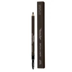 Pierre Rene, kredka do brwi ze szczoteczką Brown Liner No. 04 Dark Brown, 1,19 g