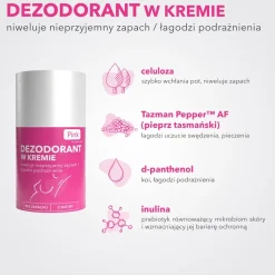 Pink Mama, dezodorant w kremie, 50 ml