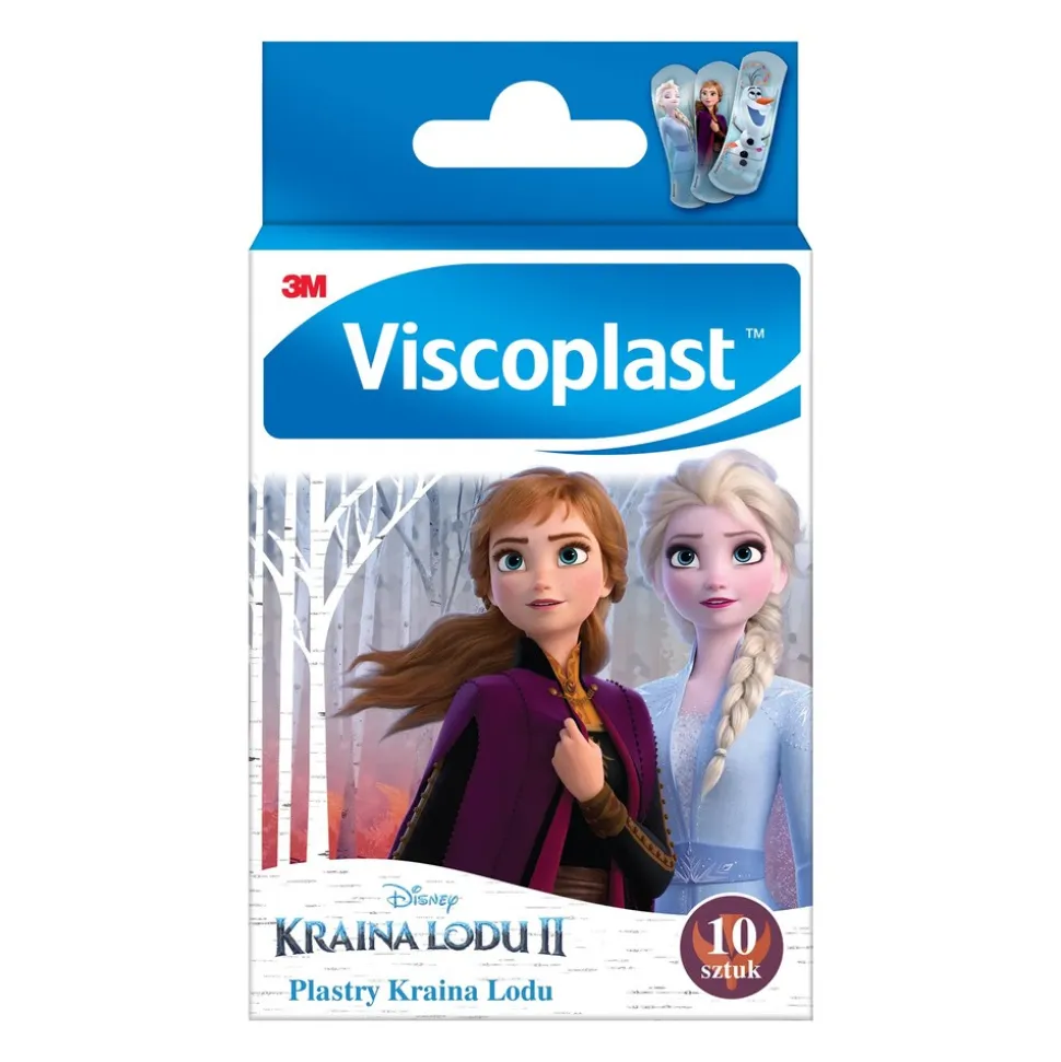 Plastry Viscoplast Kraina Lodu 2, 10 szt.