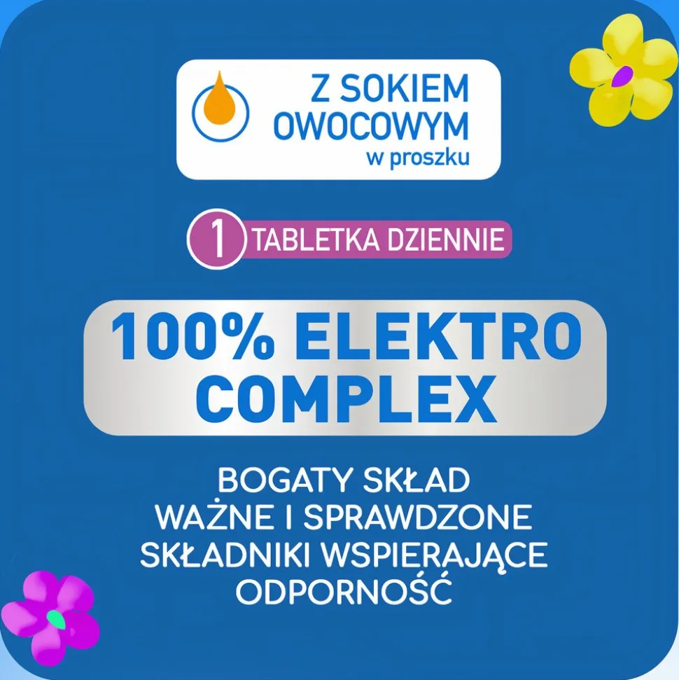Plusssz Junior Elektrolity Complex, tabletki musujące, 20 szt.