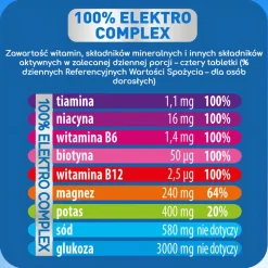 Plusssz Junior Elektrolity Complex, tabletki musujące, 20 szt.