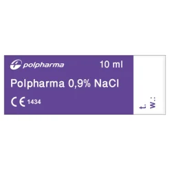Polpharma 0,9% NaCl, izotoniczny roztwór chlorku sodu, 10 ml x 100 ampułek