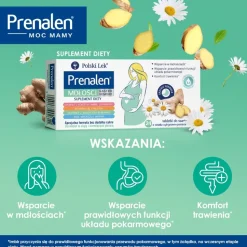 Prenalen Mdłości Gastro Komfort, tabletki do ssania, smak pomarańczowo - cytrynowy, 24 szt.