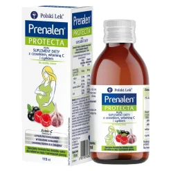 Prenalen Protecta, bez dodatku cukrów, płyn, 115 ml