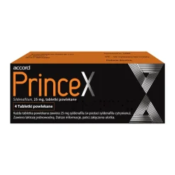 Princex, 25 mg, tabletki powlekane, 4 szt.