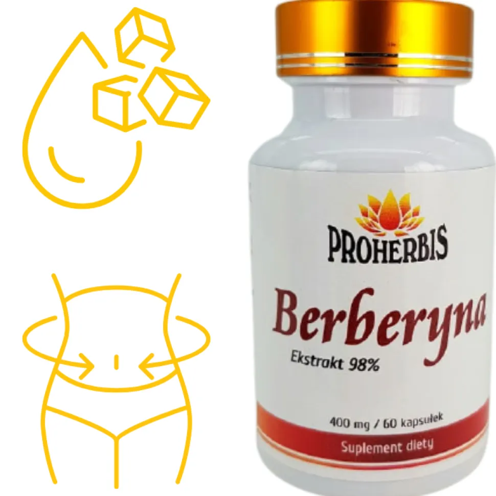 Proherbis Berberyna, kapsułki, 60 szt.