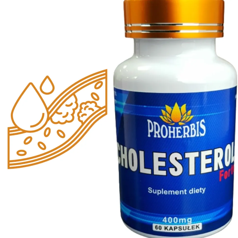 Proherbis Cholesterol Forte, kapsułki, 60 szt.