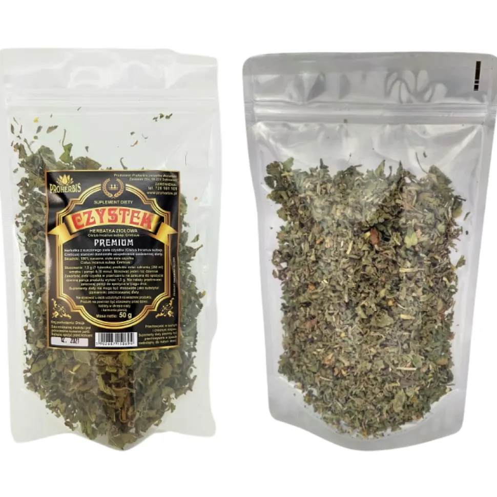 Proherbis Czystek Premium, herbata, 50 g