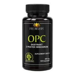 Proherbis Ekstrakt z pestek winogron OPC, kapsułki, 100 szt.