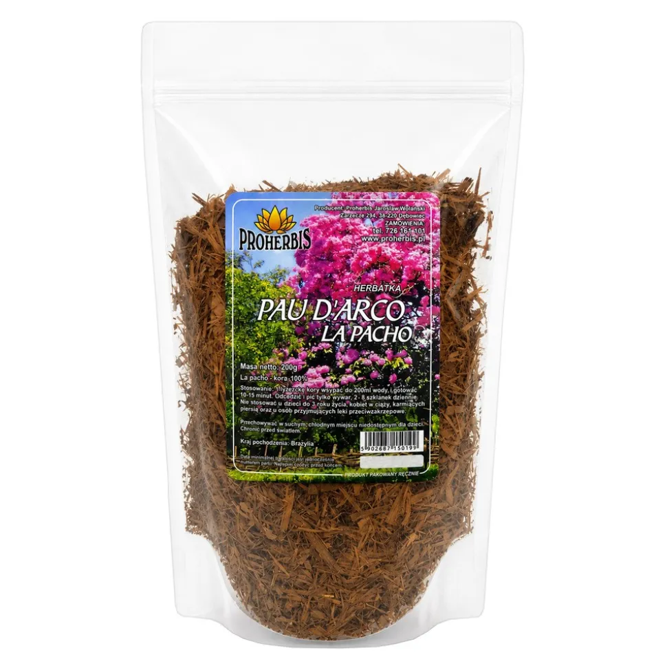 Proherbis Herbatka Pau D'arco La Pacho, 200 g