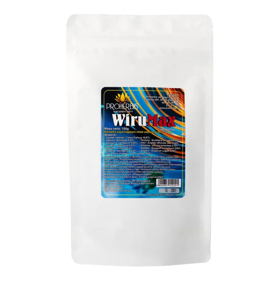 Proherbis Herbatka WiruMax, susz, 100g