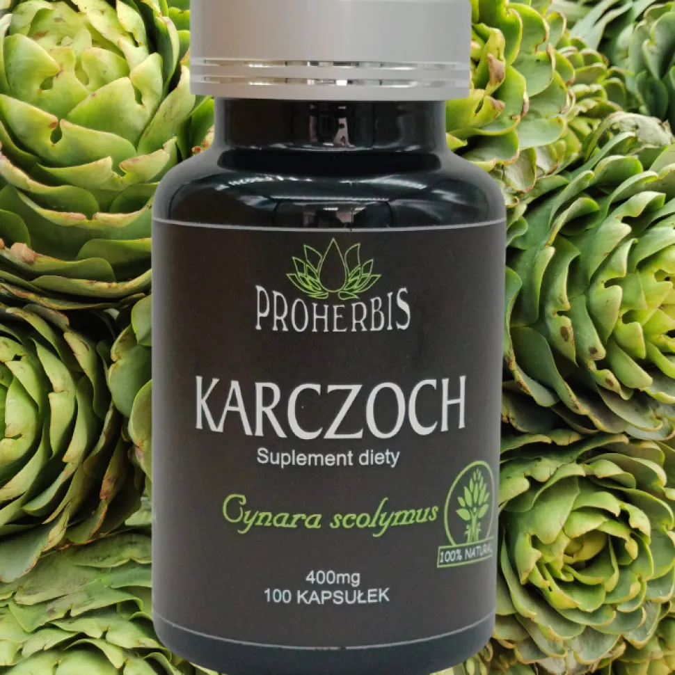Proherbis Karczoch, kapsułki, 100 szt.