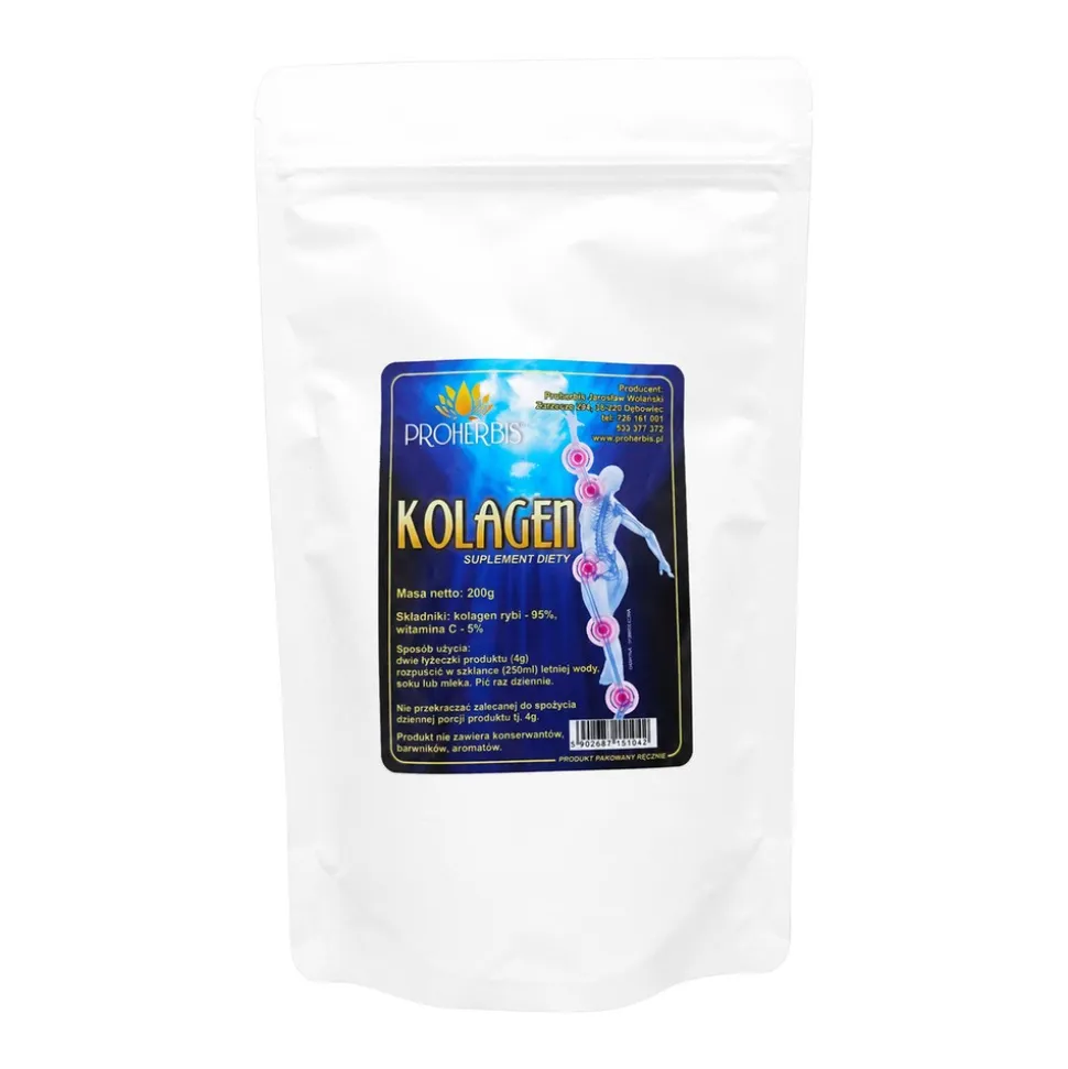 Proherbis Kolagen, proszek, 200 g
