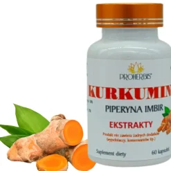 Proherbis Kurkuma Piperyna Imbir, kapsułki, 60 szt.