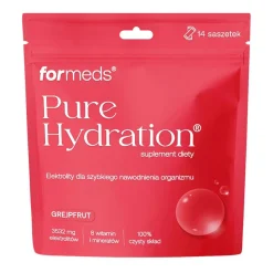 Pure Hydration Grejpfrut, saszetki z proszkiem, smak grejpfrutowy, 14 szt.