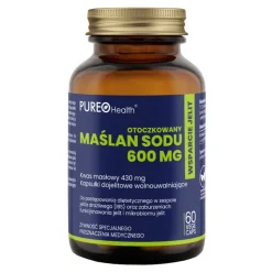 Pureo Health, Otoczkowany Maślan Sodu 600 mg, kapsułki, 60 szt.
