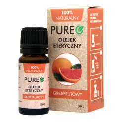 Pureo, naturalny olejek eteryczny, grejpfrutowy, 10 ml