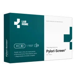 Pylori-Screen, test helicobacter z krwi (bakteria H.pylori w żołądku), 1 szt.