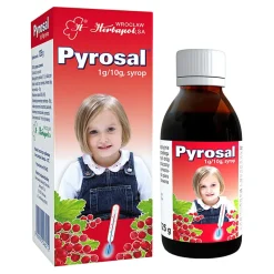 Pyrosal, 1 g/10 g, syrop, 125 g
