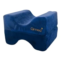 Qmed Knee & Leg Spacer, poduszka ortopedyczna separator nóg i kolan, granatowy, 1 szt.
