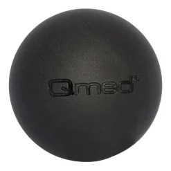 Qmed Lacrosse Ball, piłka do masażu punktowego, czarna, 1 szt.