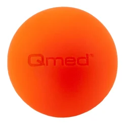 Qmed Lacrosse Ball, piłka do masażu punktowego, pomarańczowa, 1 szt.