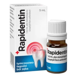 Rapidentin, 1 ml/ml, płyn do stosowania w jamie ustnej, 5 ml