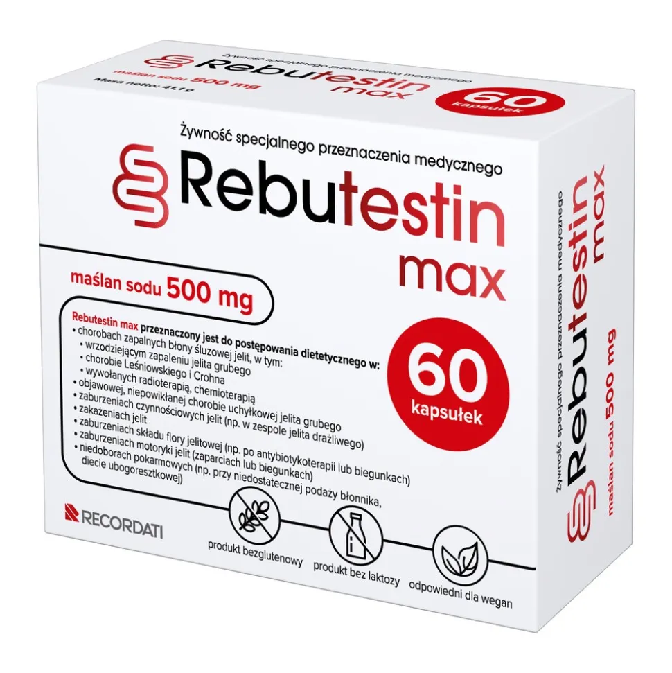 Rebutestin Max, kapsułki, 60 szt.