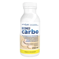 RecoMed Carbo, płyn, smak cytrynowy, 250 ml