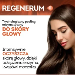 Regenerum, trychologiczny peeling enzymatyczny do skóry głowy, 110 ml