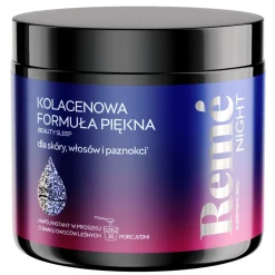 Reme Night Kolagenowa Formuła Piękna, proszek, smak owoce leśne, 150 g